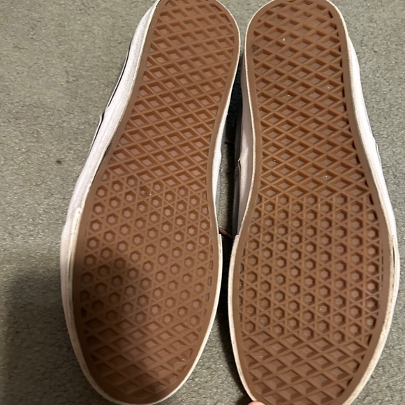 Vans Men’s Gray Canvas Sneakers - Picture 9 of 10